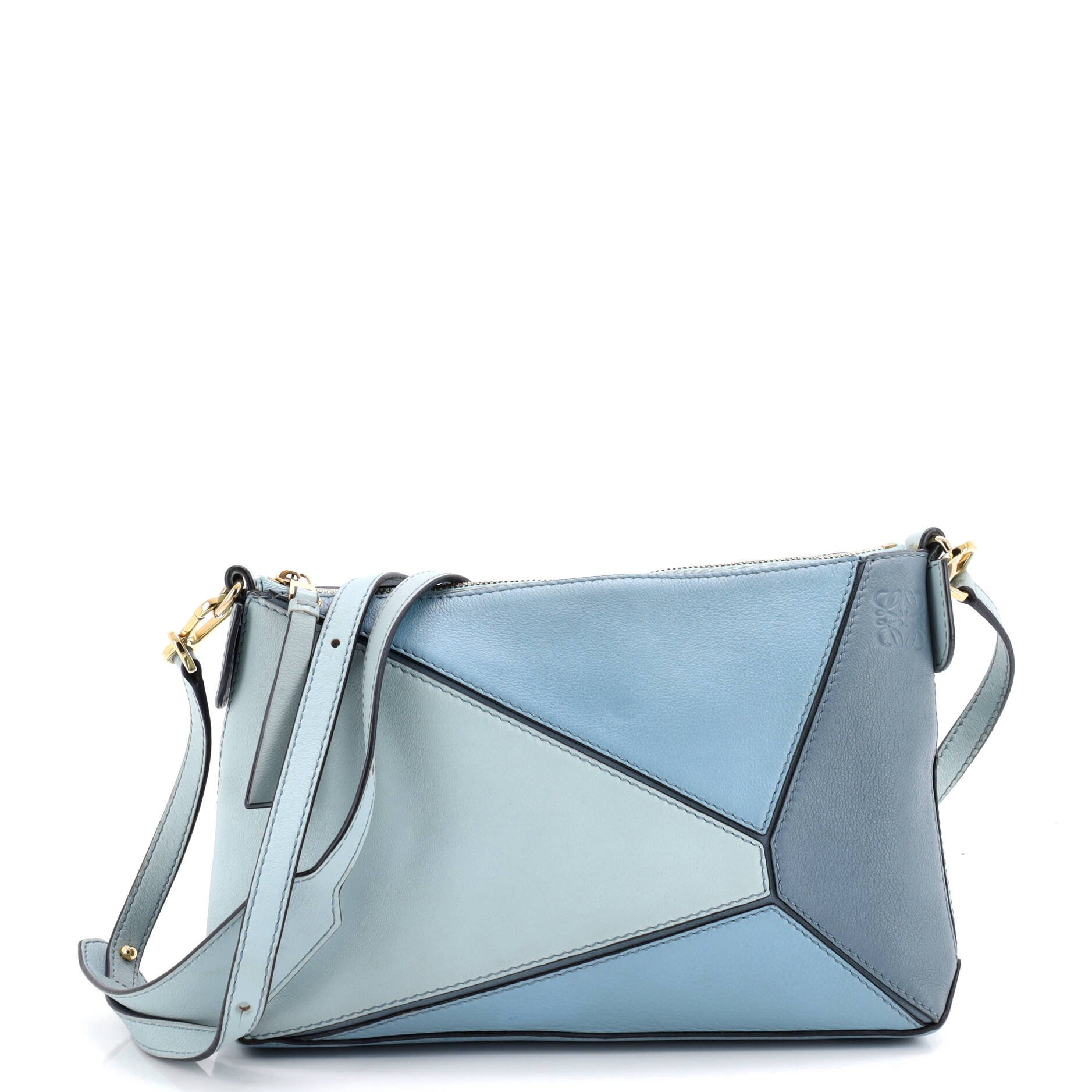 Puzzle Pochette Bag Leather Small