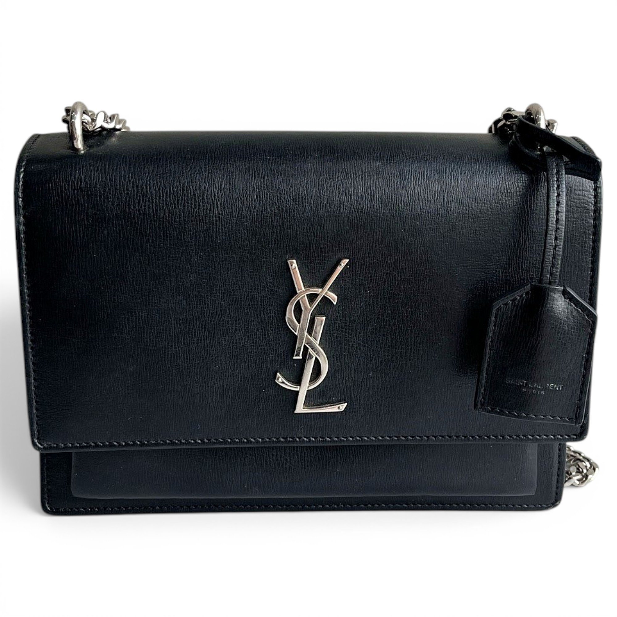 Sunset leather crossbody bag