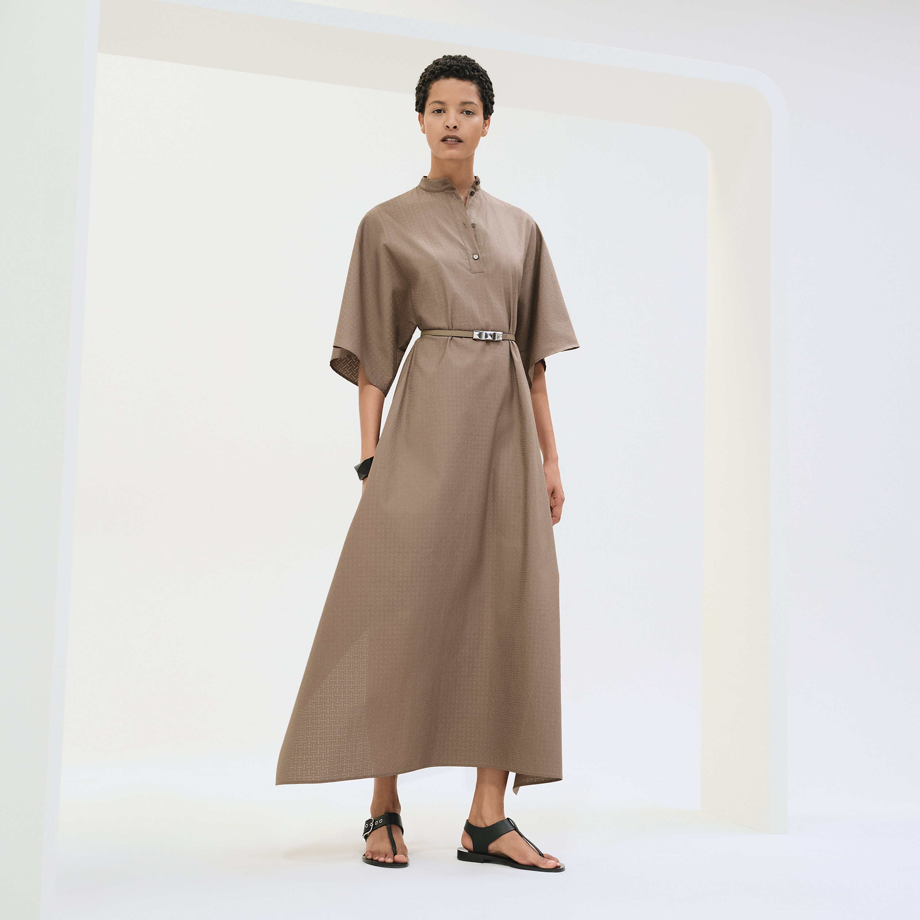 "Mosaique" prairie dress