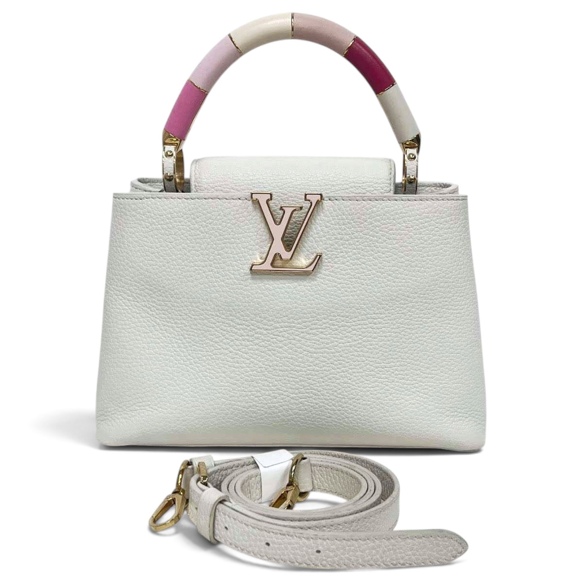 Capucines leather handbag