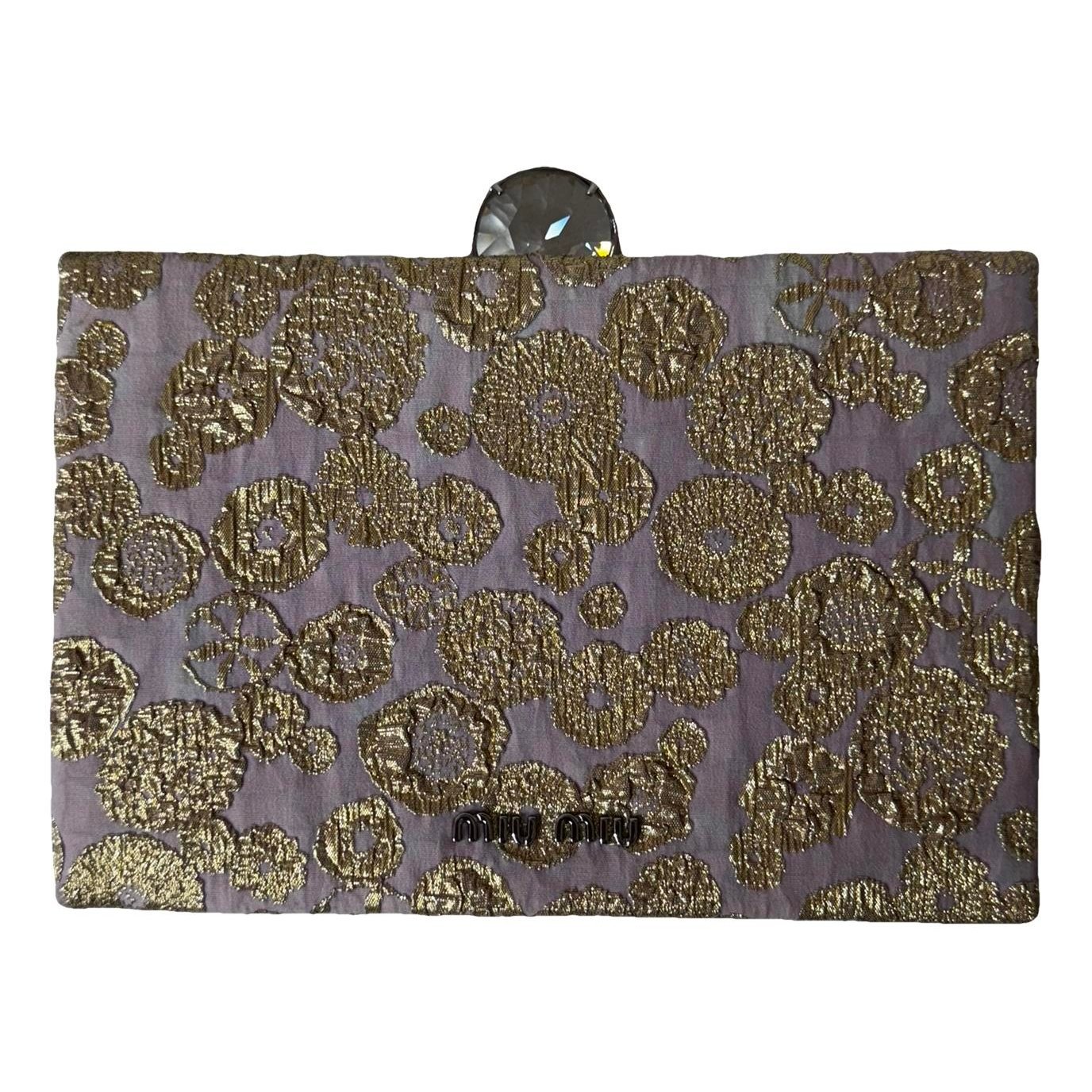 Miu Miu Silk clutch bag