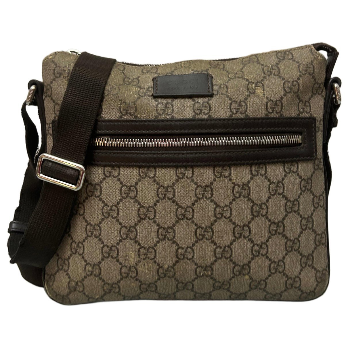 Leather crossbody bag