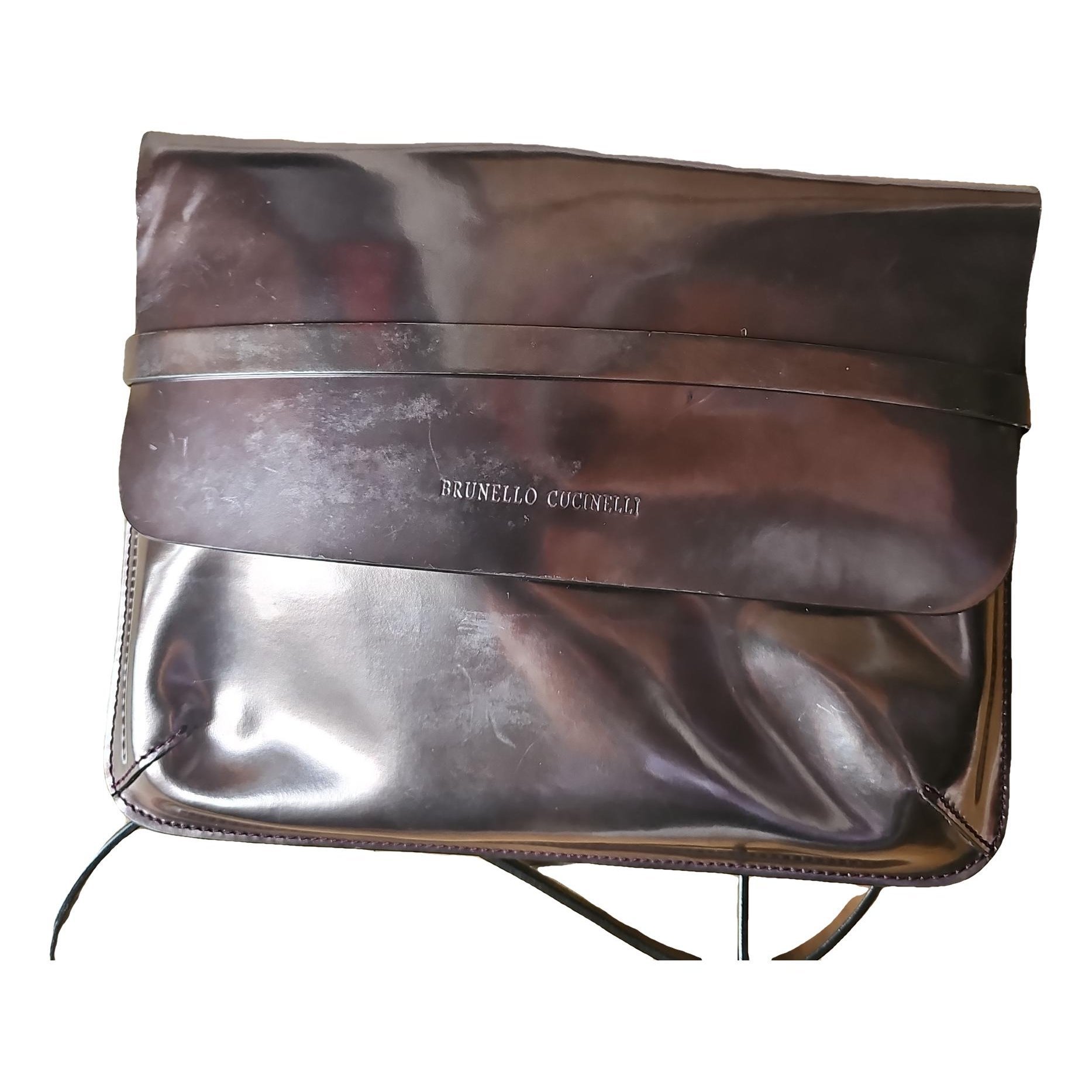 Brunello Cucinelli Leather clutch bag
