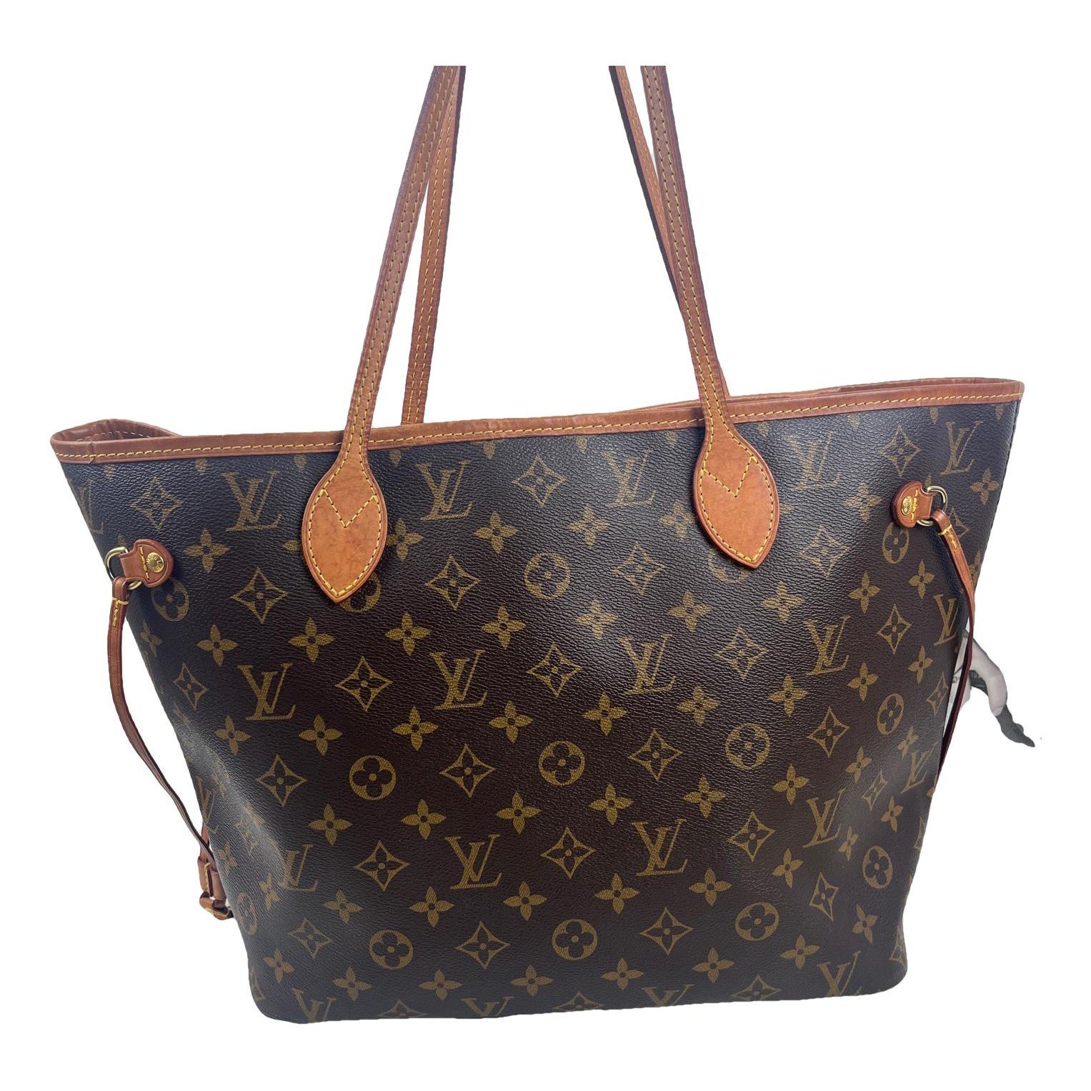 Neverfull leather tote