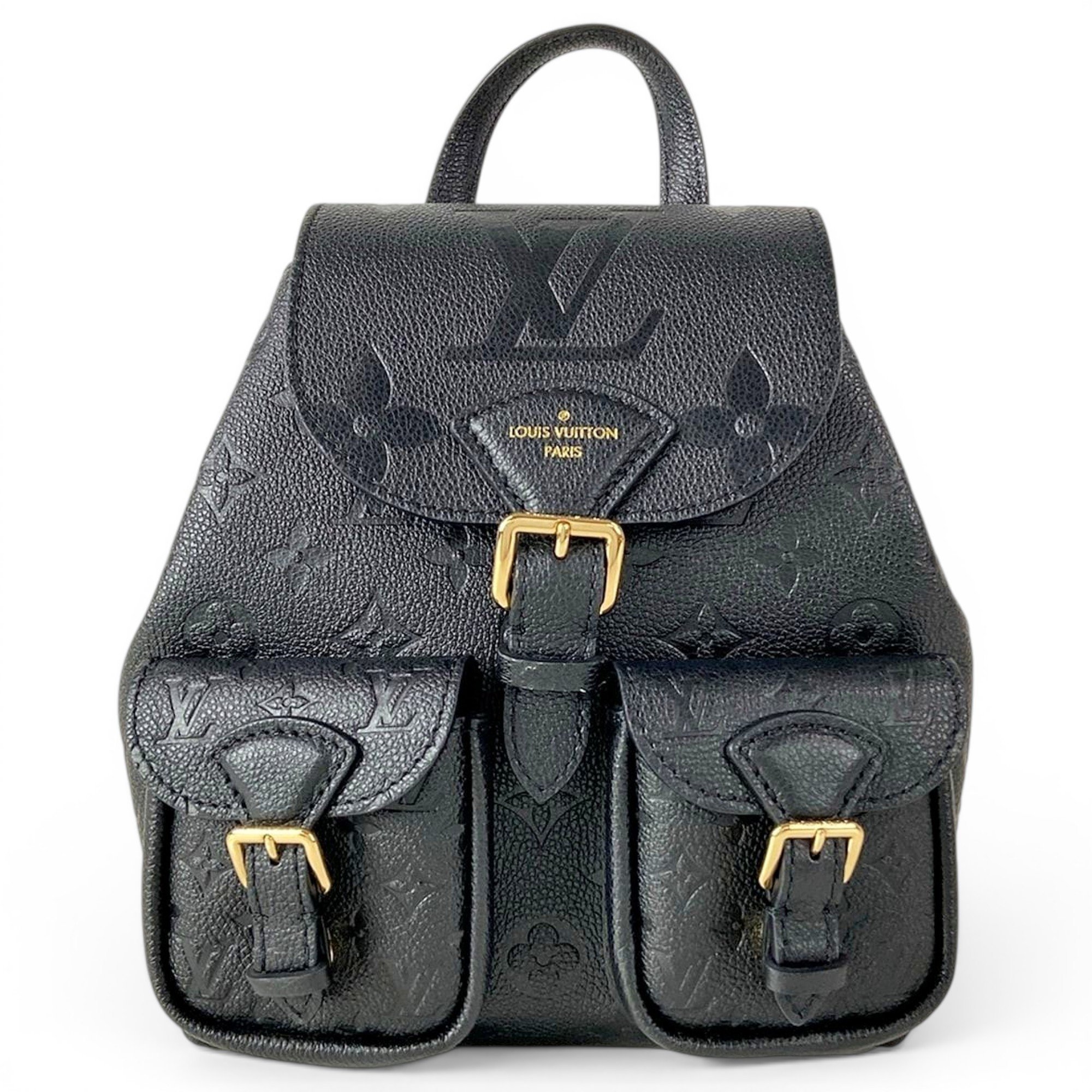 Leather backpack
