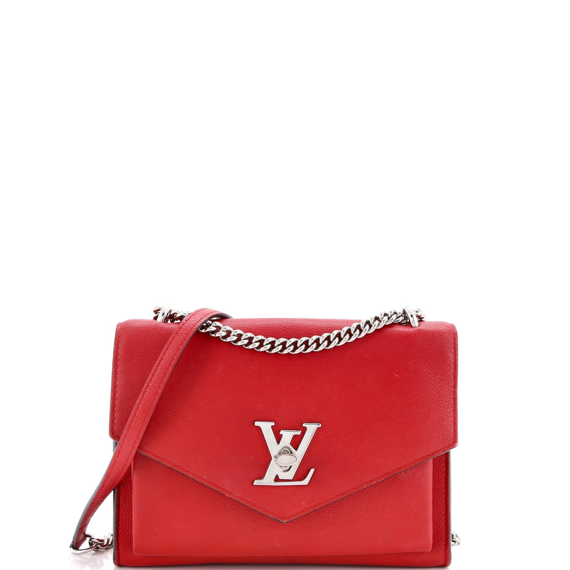 Louis Vuitton Mylockme Handbag Leather BB