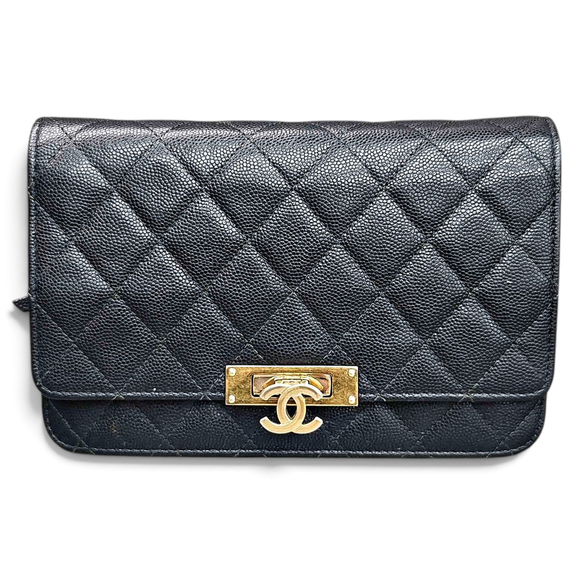 Wallet On Chain Timeless/Classique leather handbag