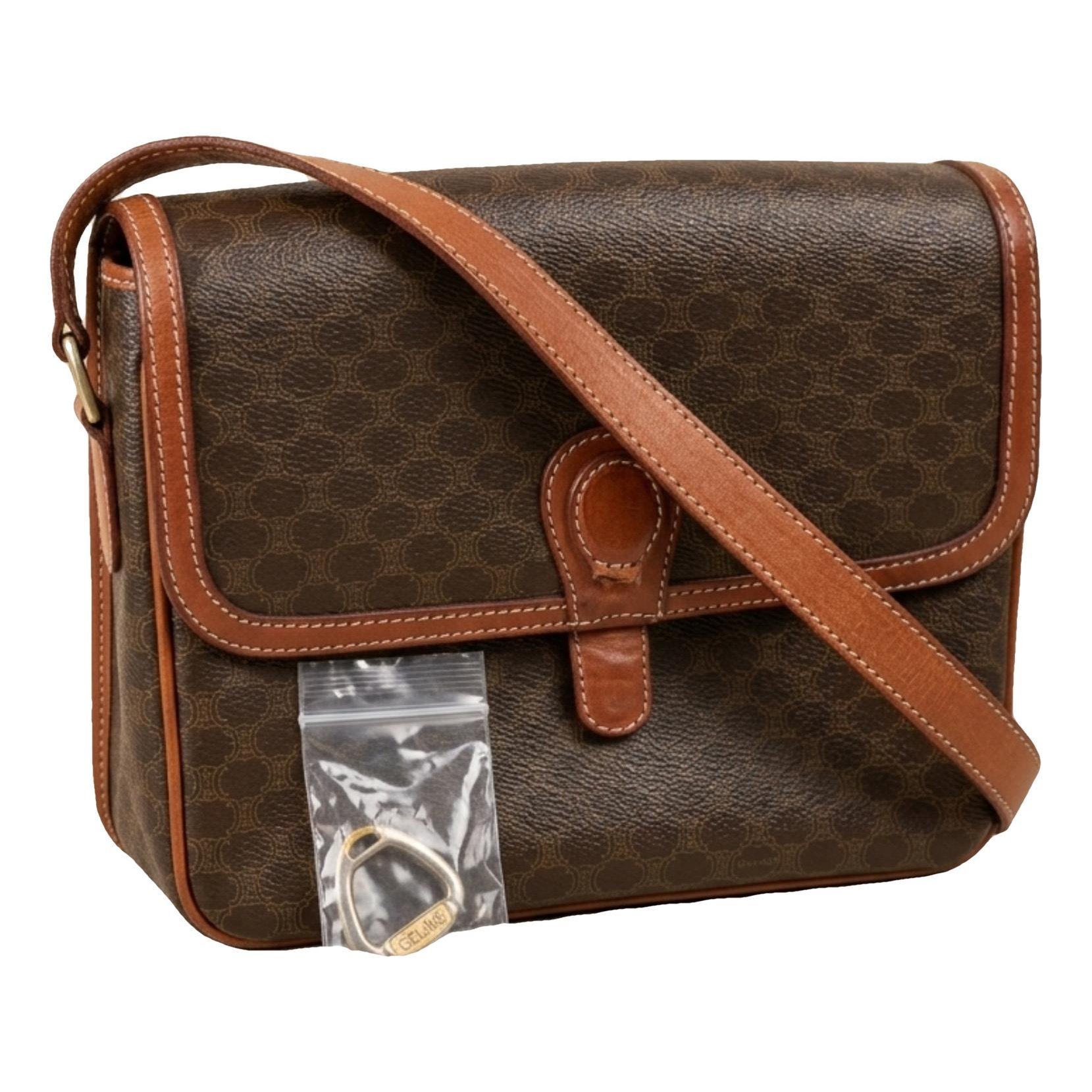 Folco leather crossbody bag