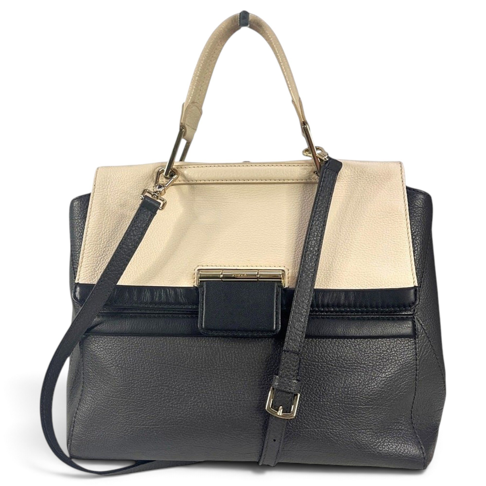 Leather handbag