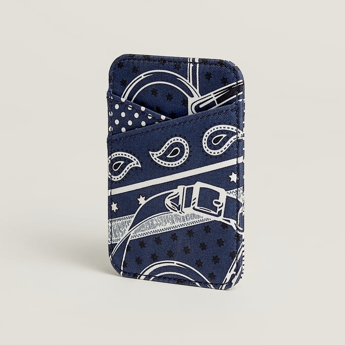 "Bandana Eperon d'Or" Magsafe Card Holder