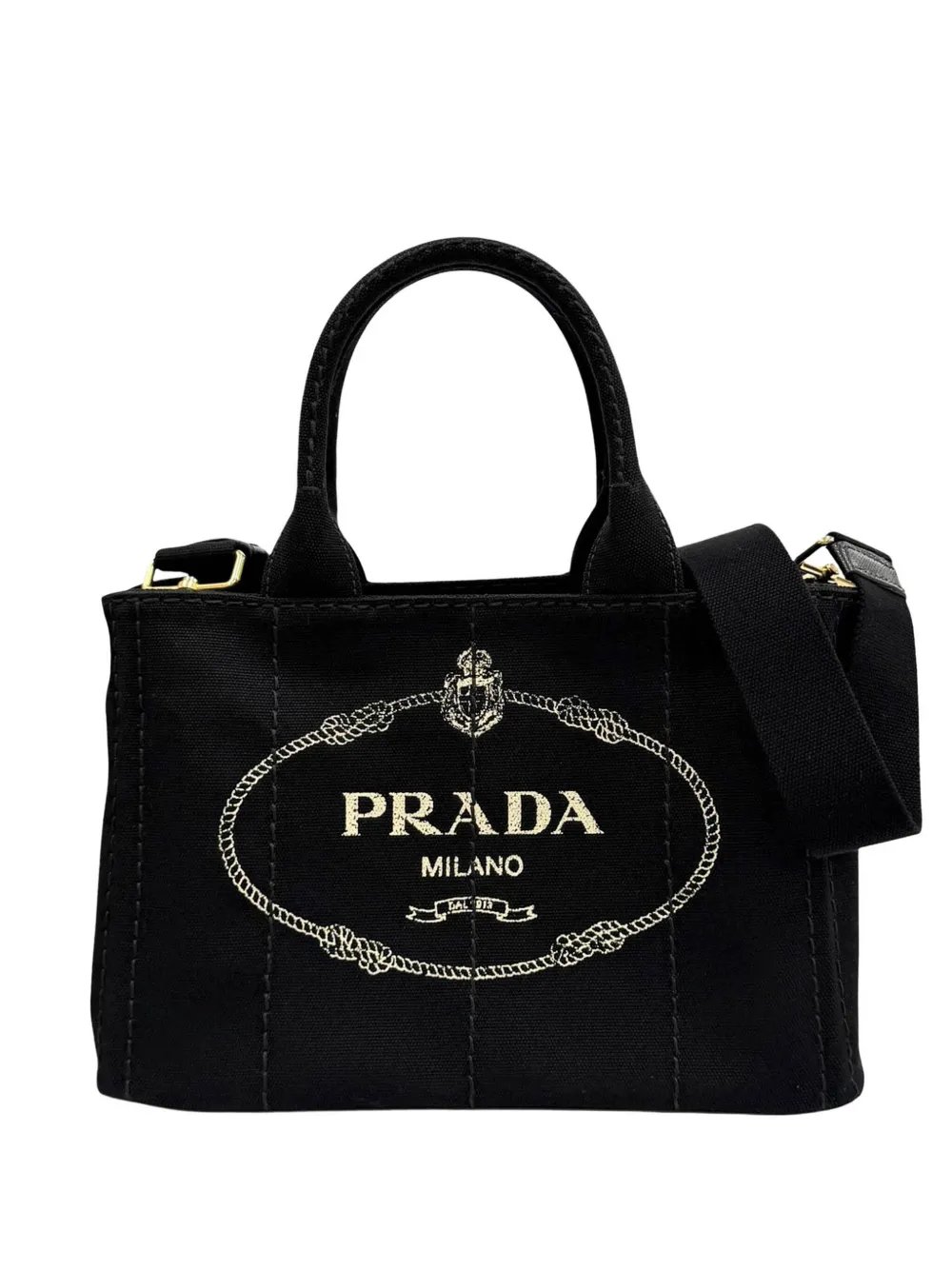 2013-2026 Small Canvas Canapa Logo Tote satchel