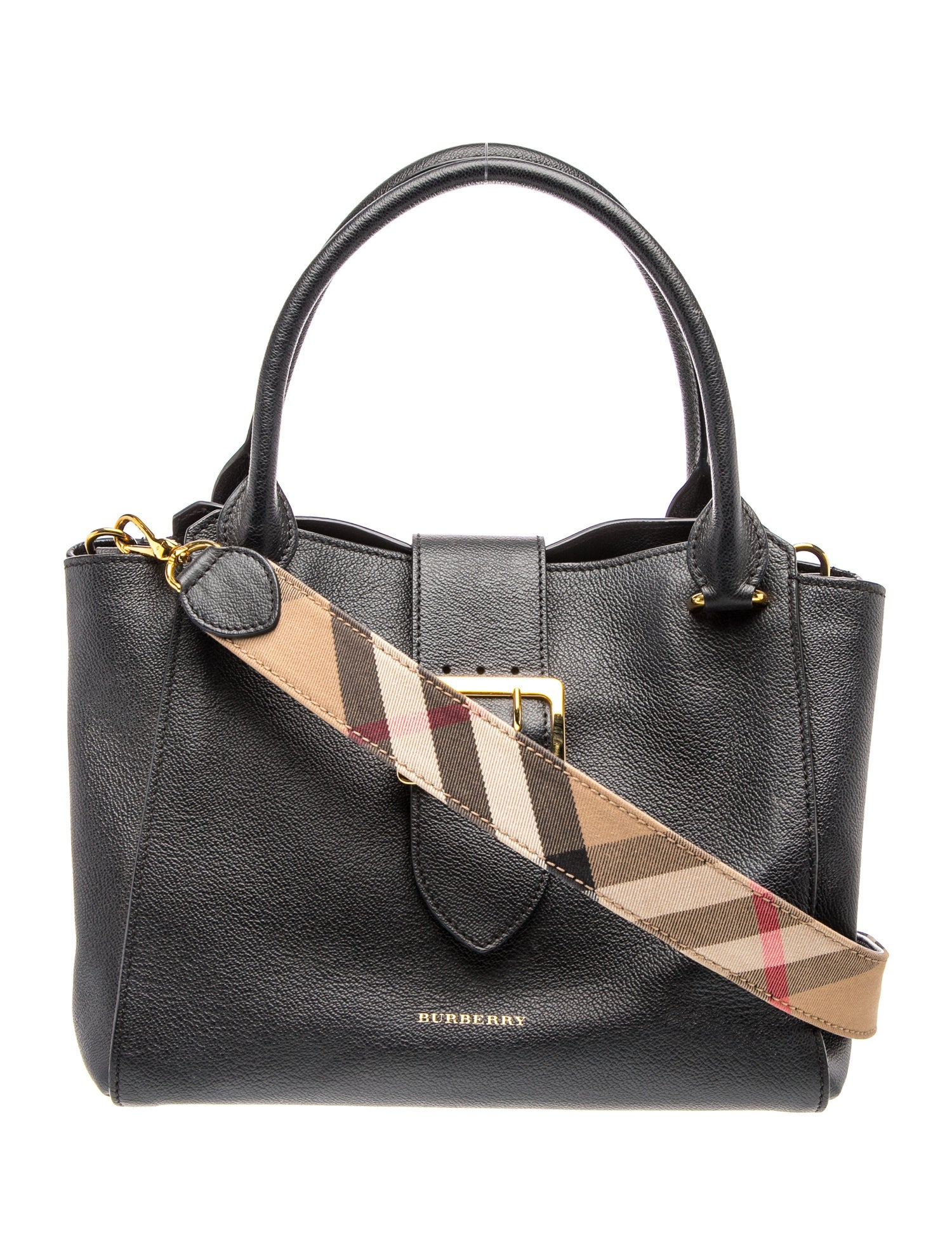 House Check Buckle Medium Tote Bag Medium