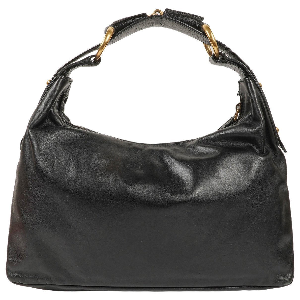 Hobo leather handbag