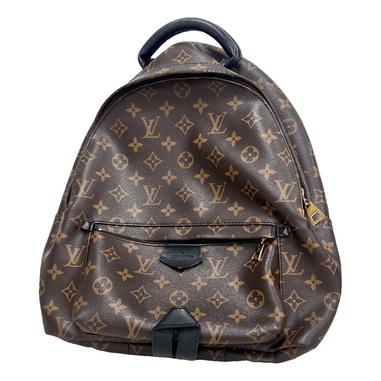 Patent leather backpack