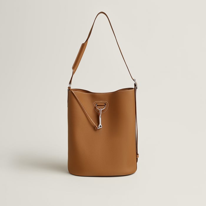 Gold Seau Mousqueton Bag