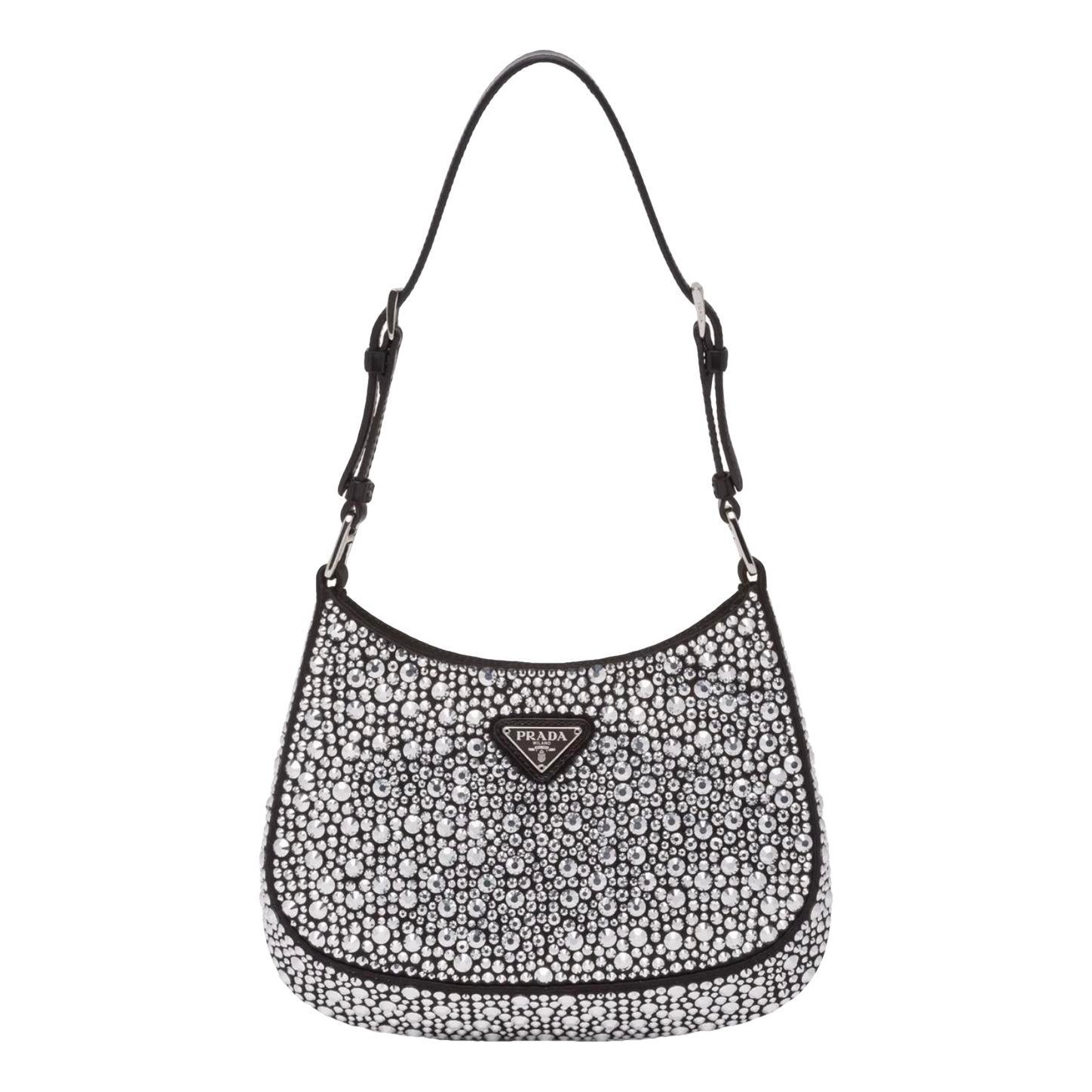 Cleo glitter handbag