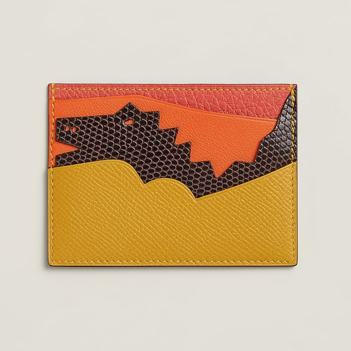 Warm Colors Histoire Naturelle Card Holder