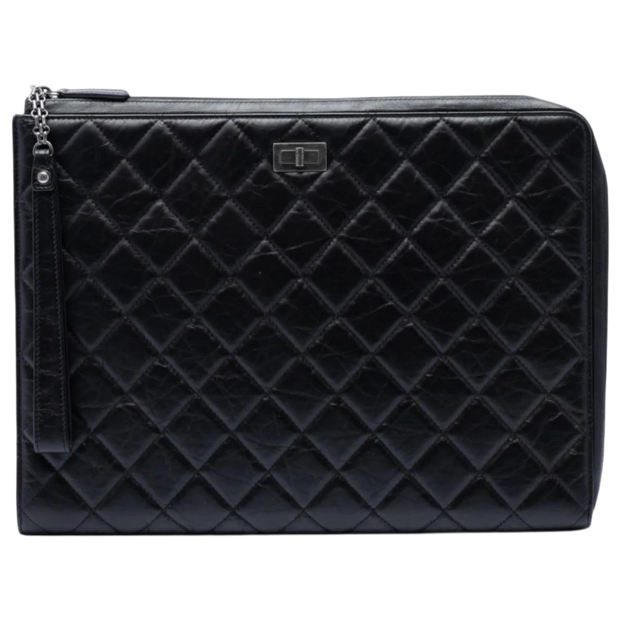 2.55 leather clutch bag
