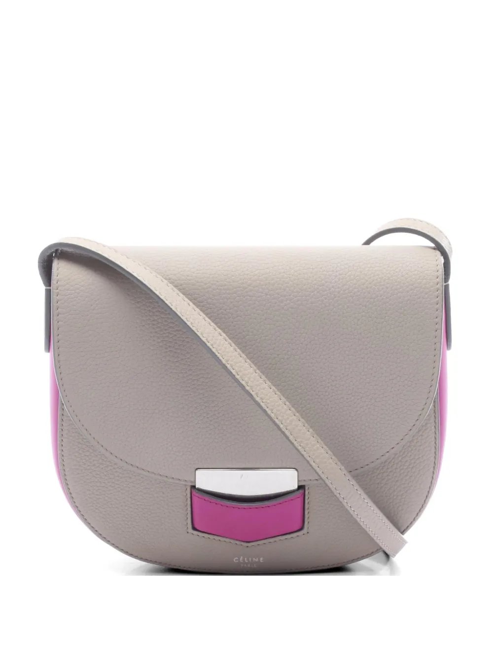 2000s Trotteur bicolor shoulder bag