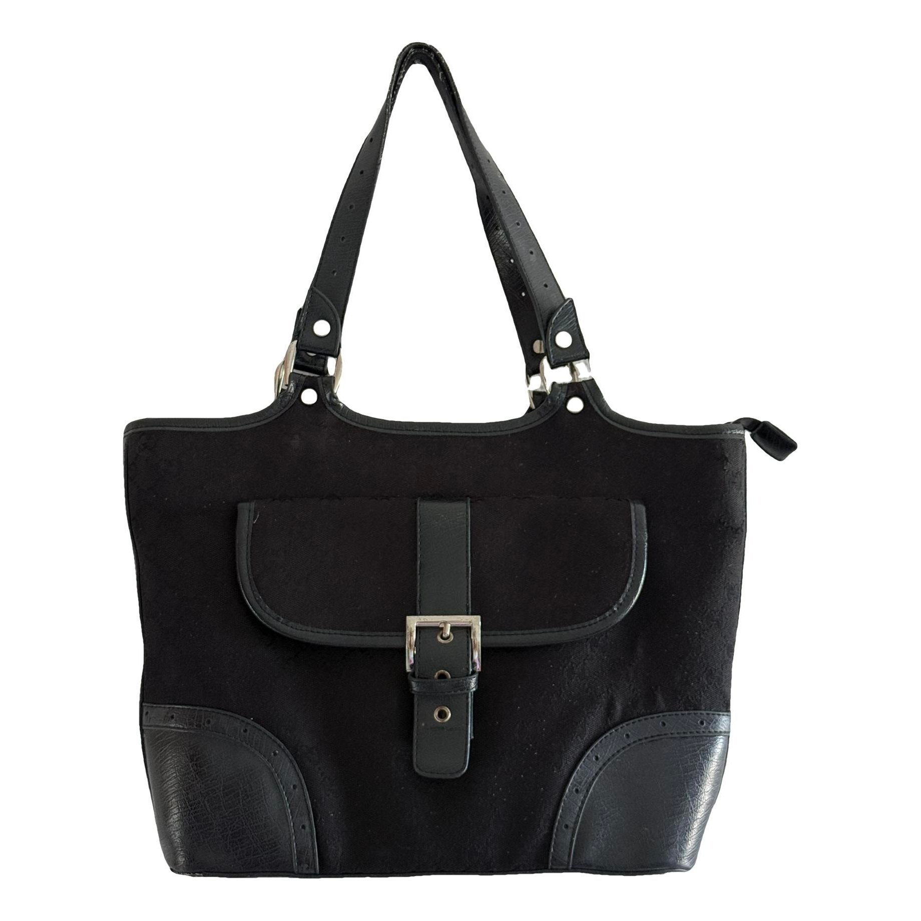 Leather tote