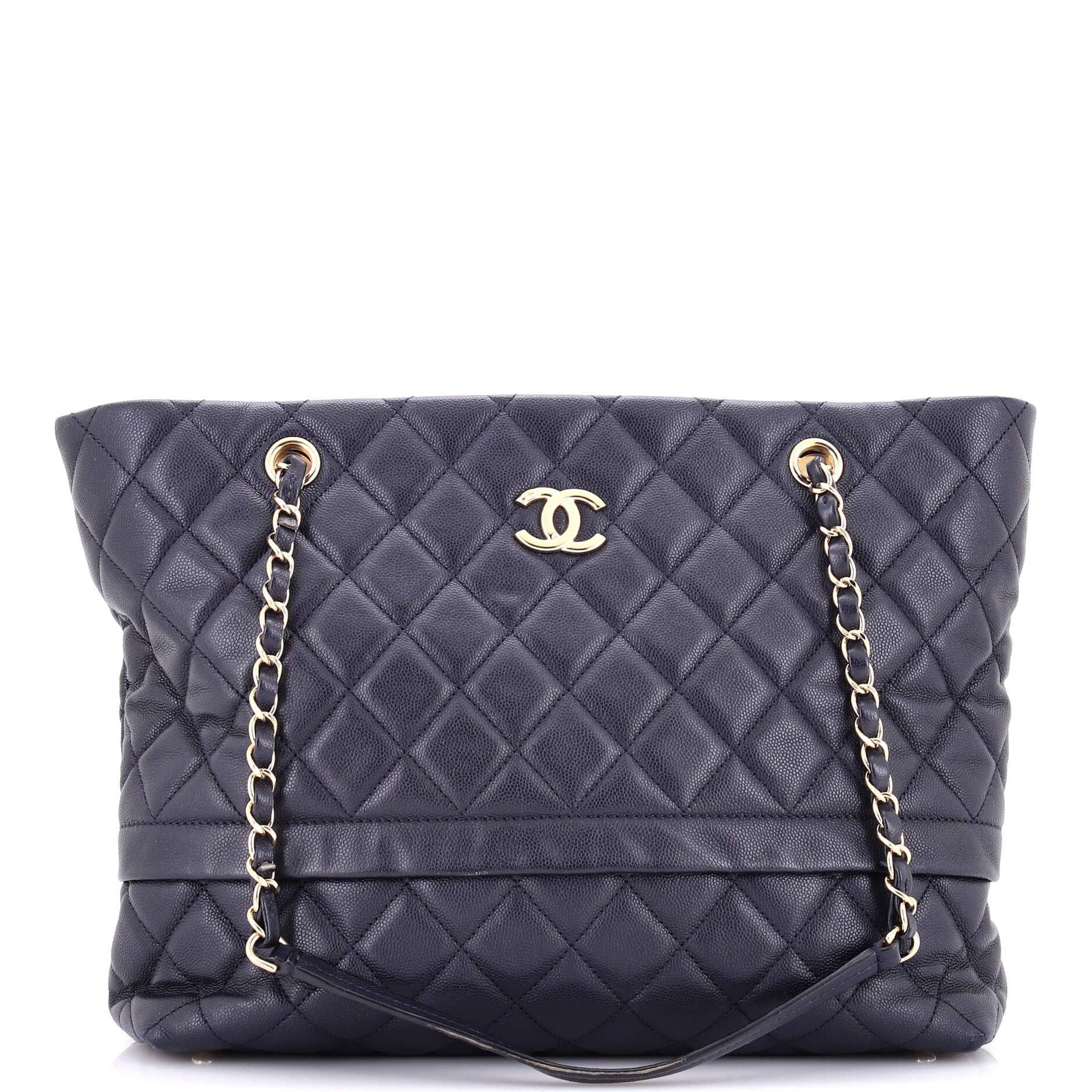 Leather tote