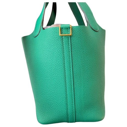 Picotin leather handbag
