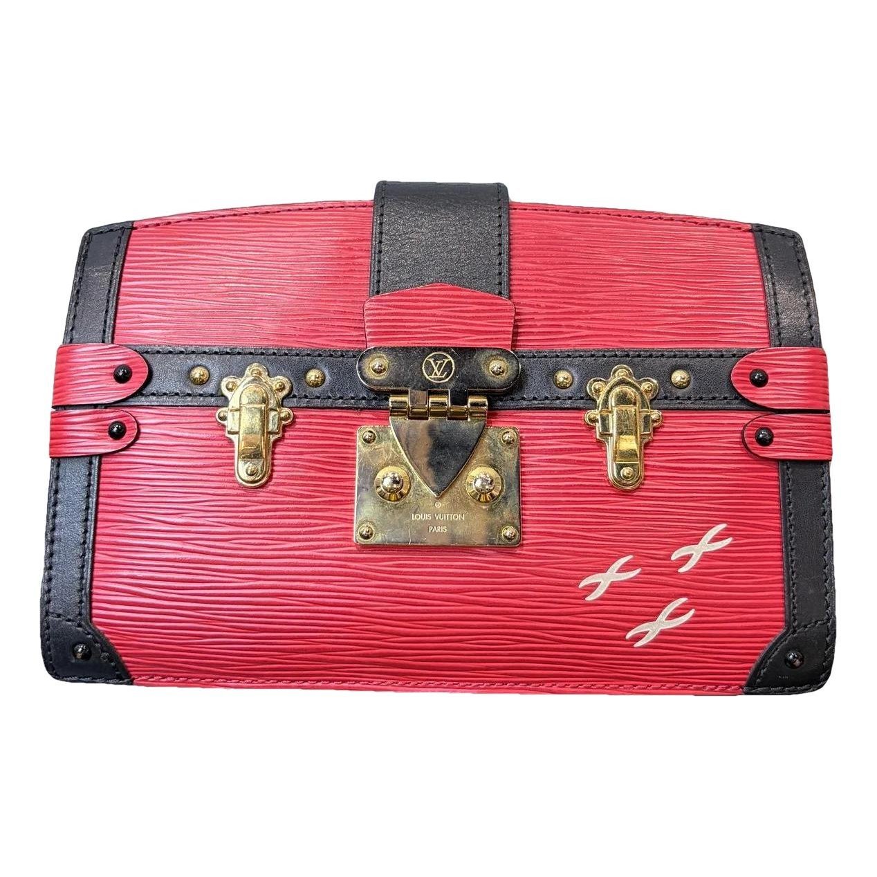 Petite Malle leather mini bag