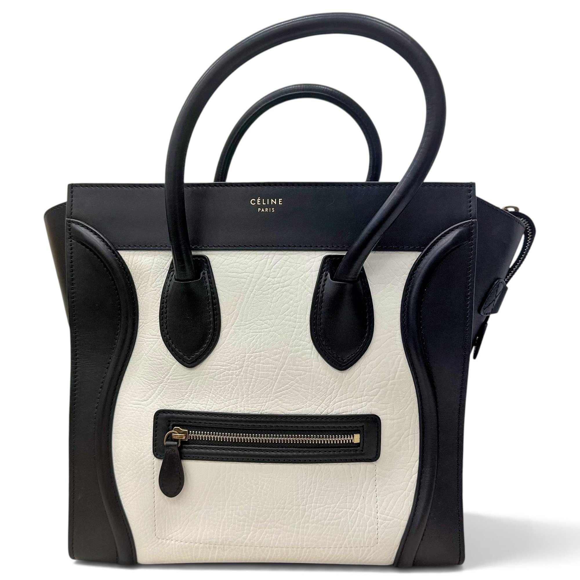 Luggage leather handbag