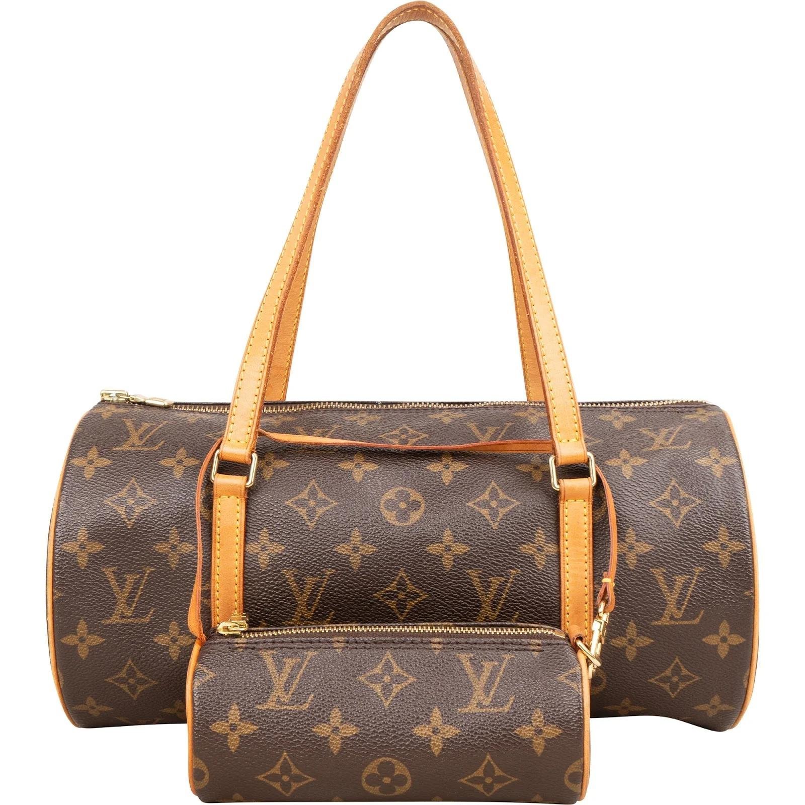 Papillon leather handbag
