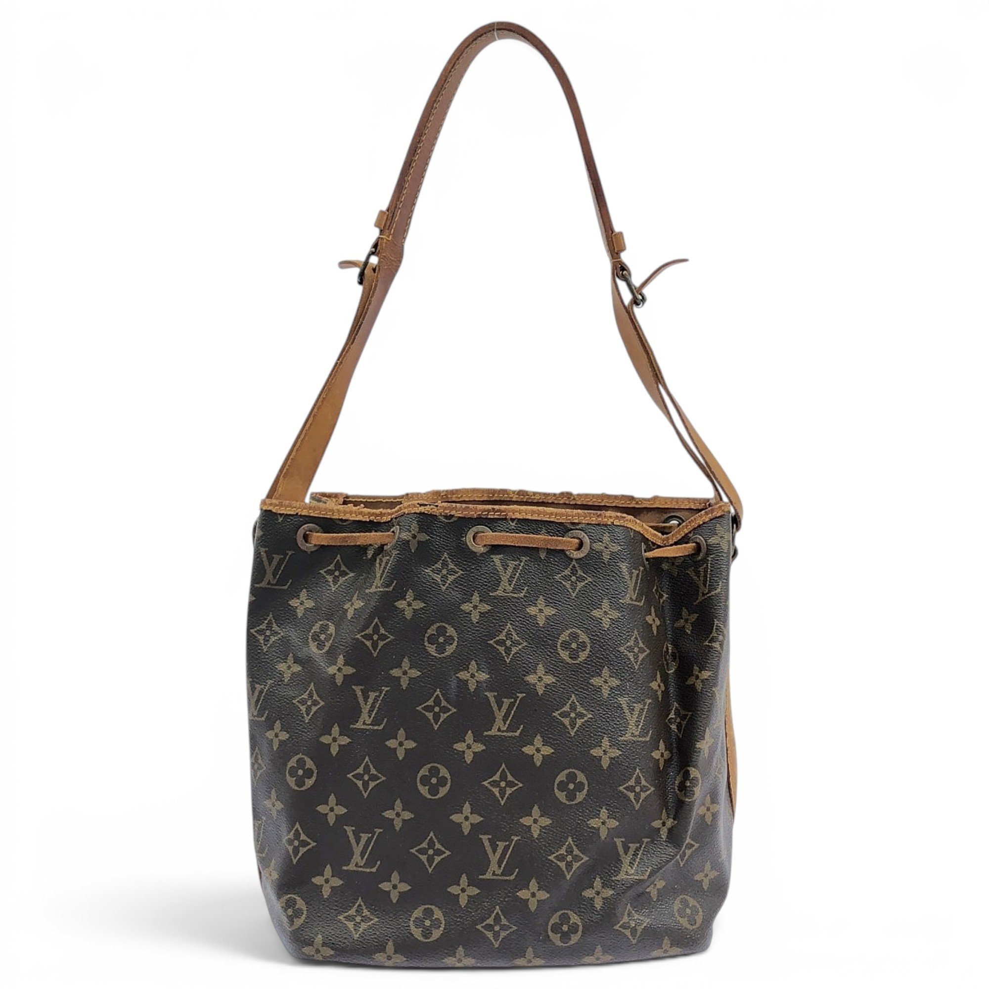 Petit Noé trunk leather handbag