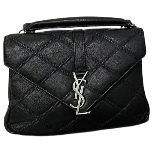 Collége monogramme leather handbag