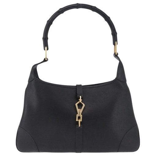 Bamboo leather handbag