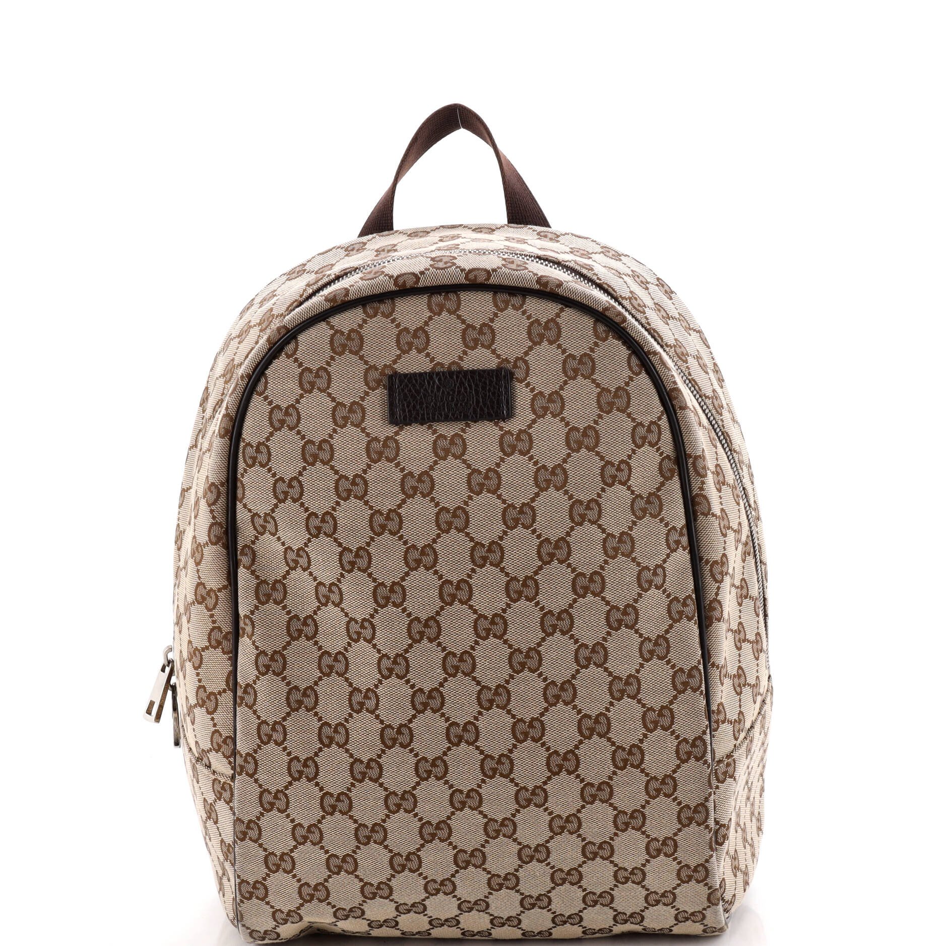 Zip Around Travel Backpack GG Canvas