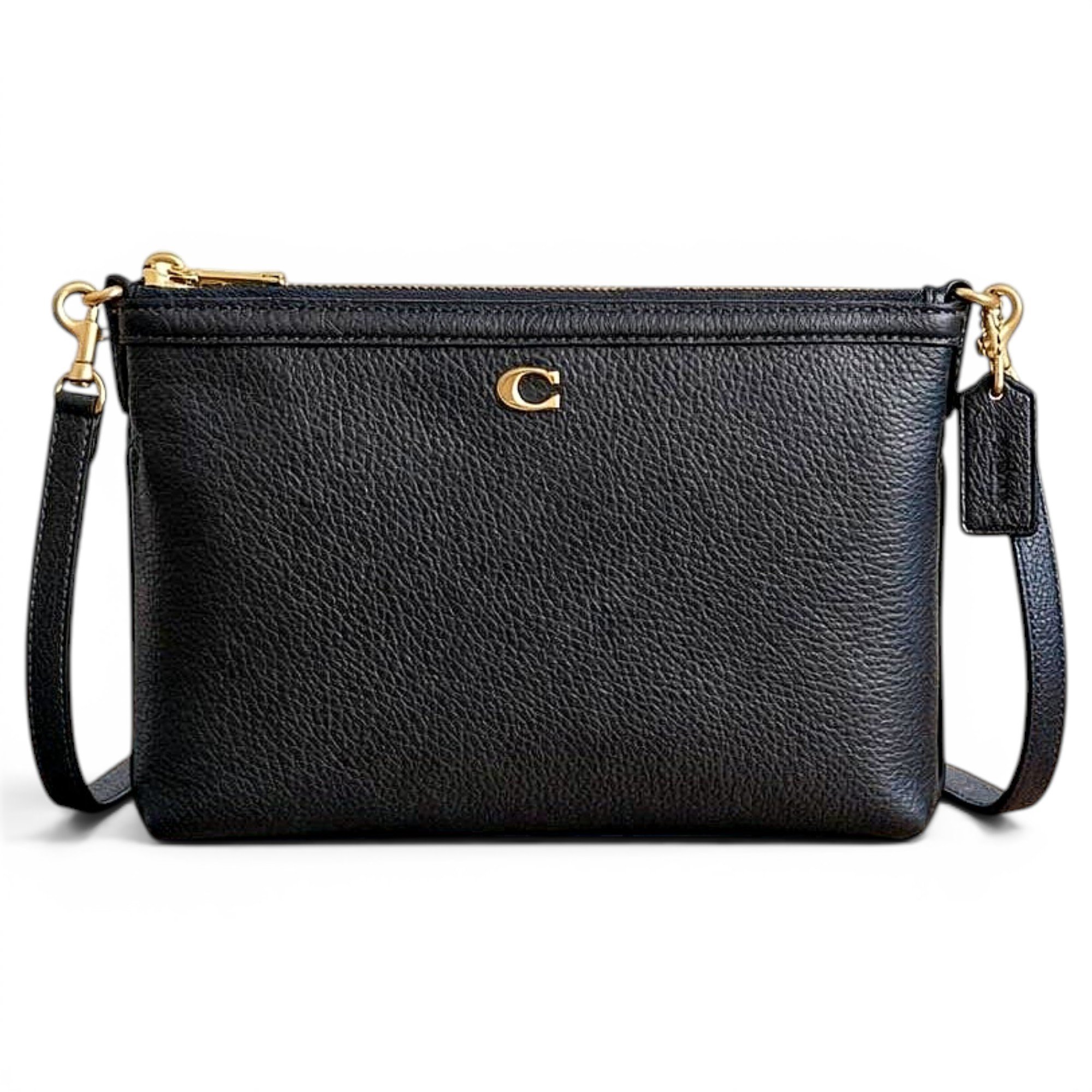 Leather crossbody bag
