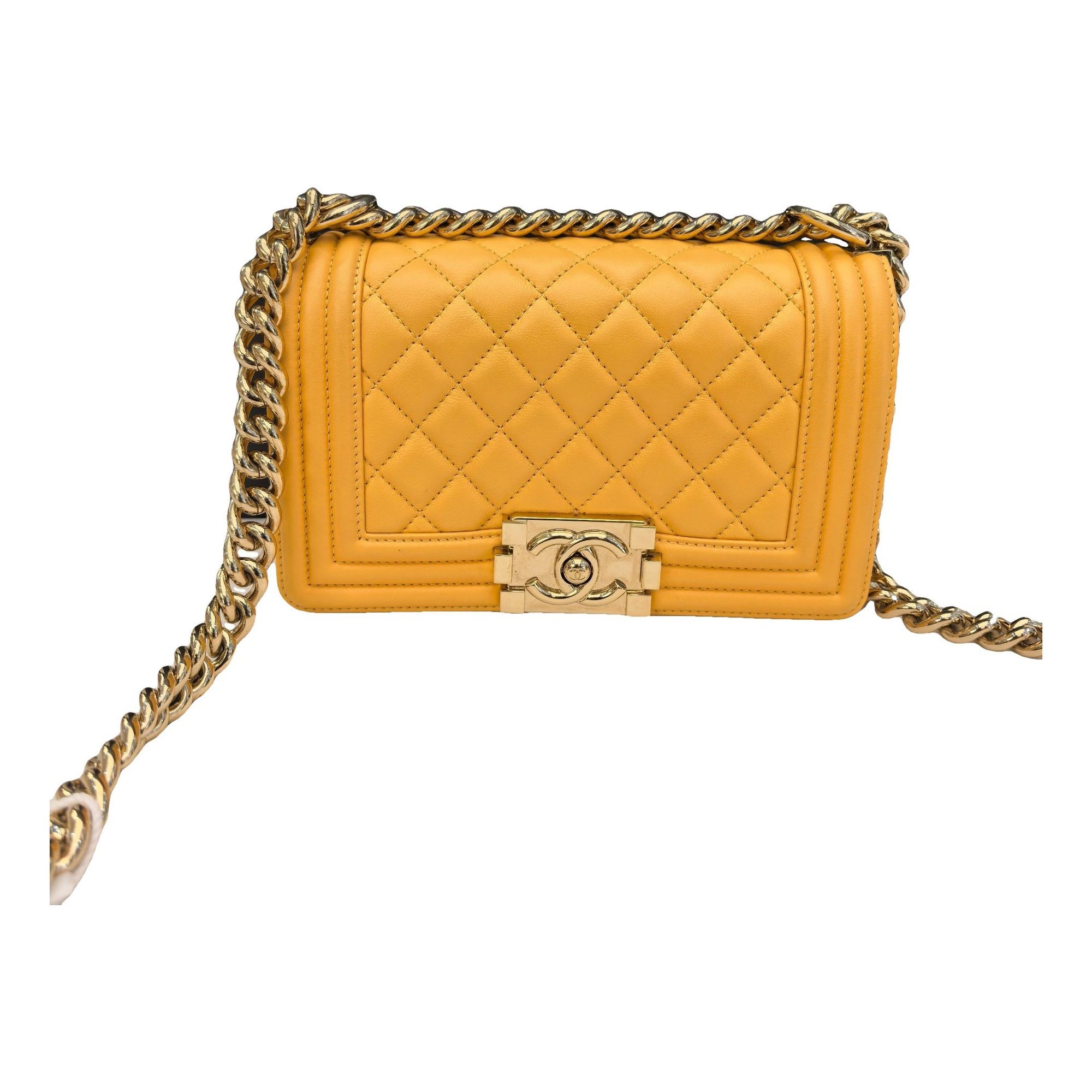 Boy leather crossbody bag