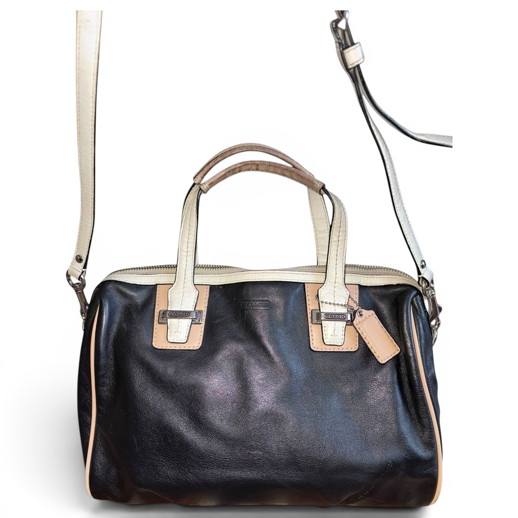 Leather satchel
