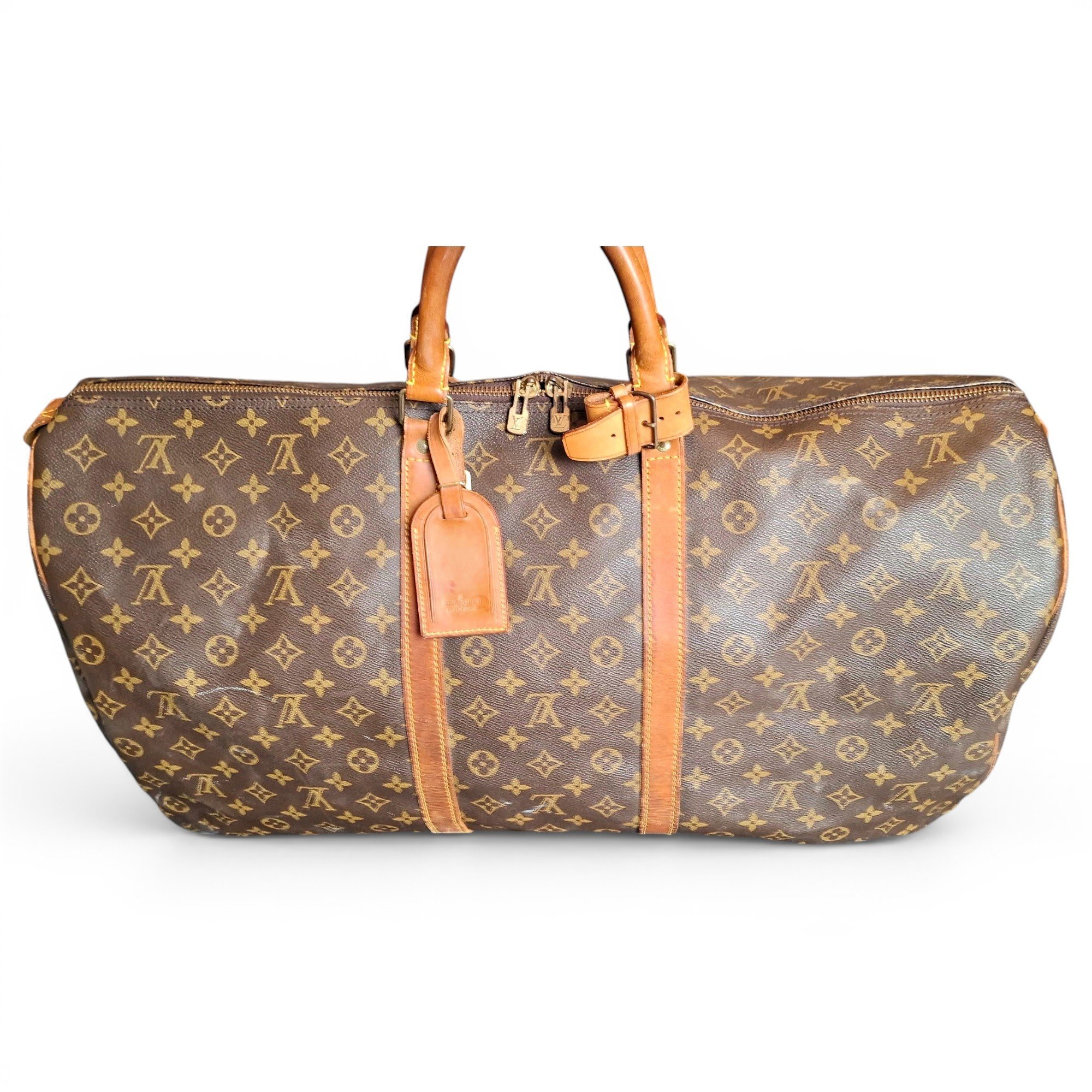 Keepall leather 24h bag