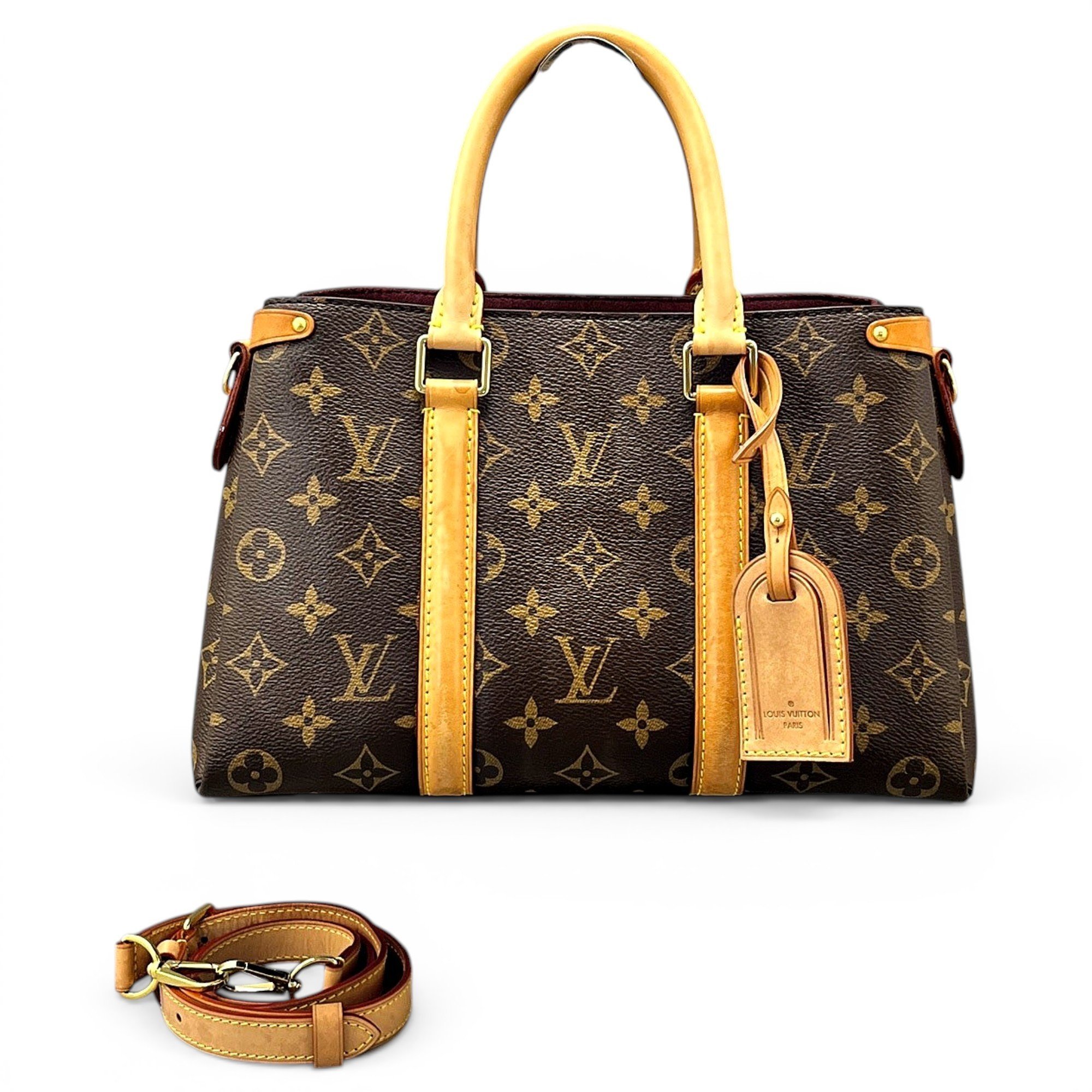 Soufflot leather handbag