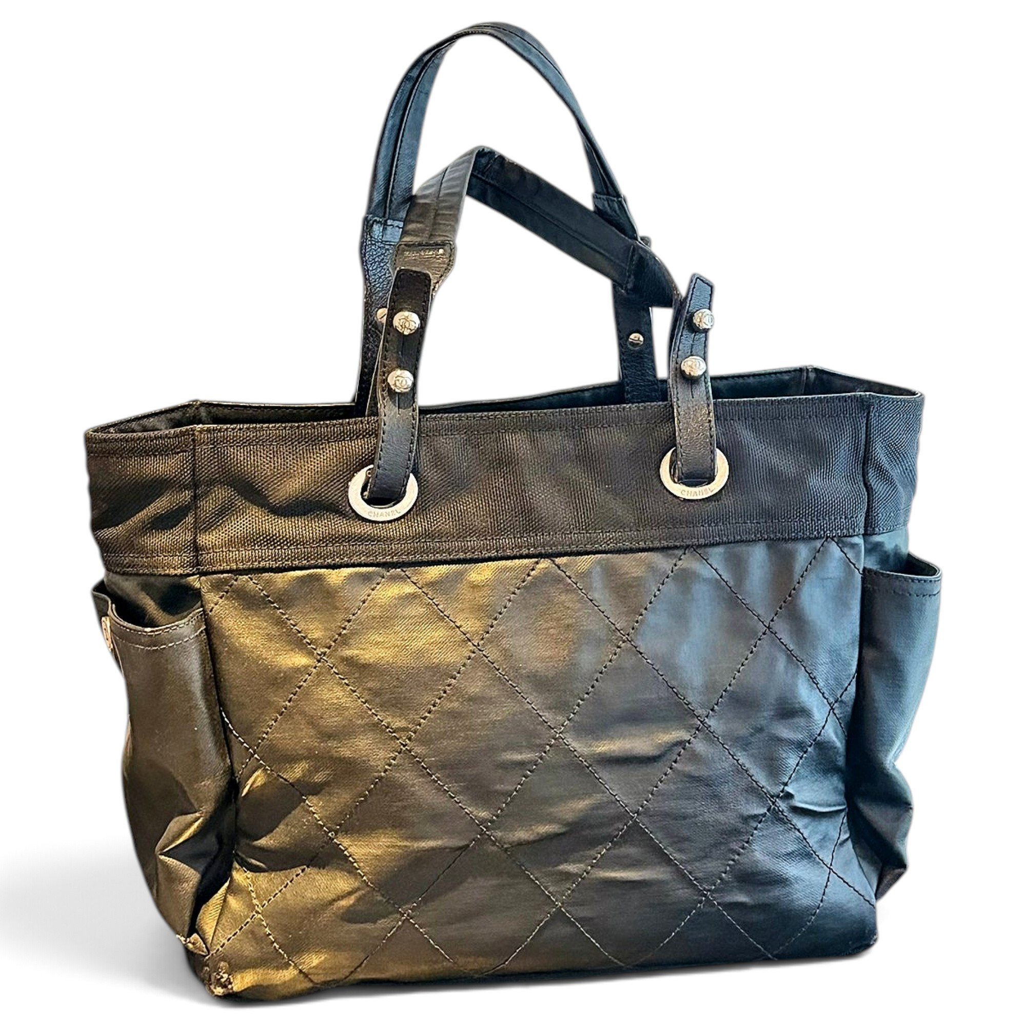 Paris-Biarritz leather handbag