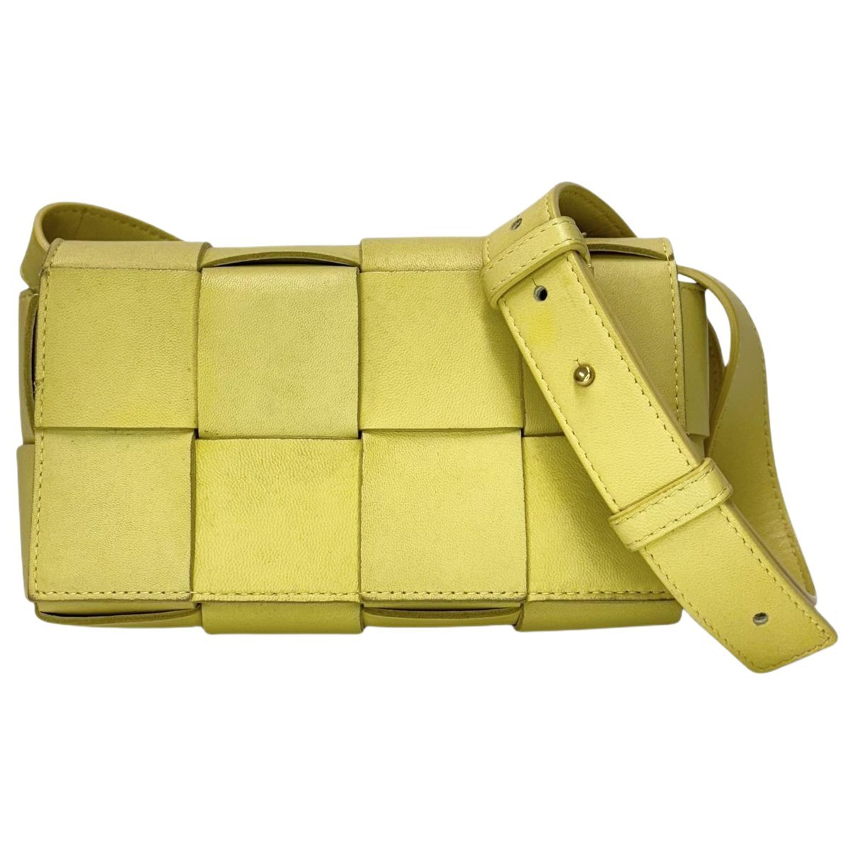 Cassette leather crossbody bag