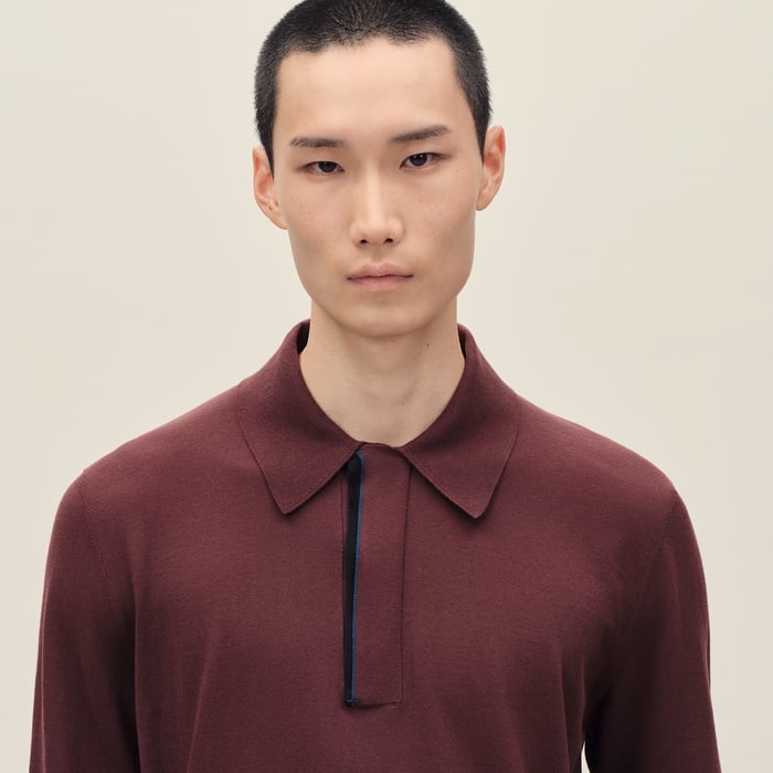 Bourgogne "H Bartack" Polo Shirt