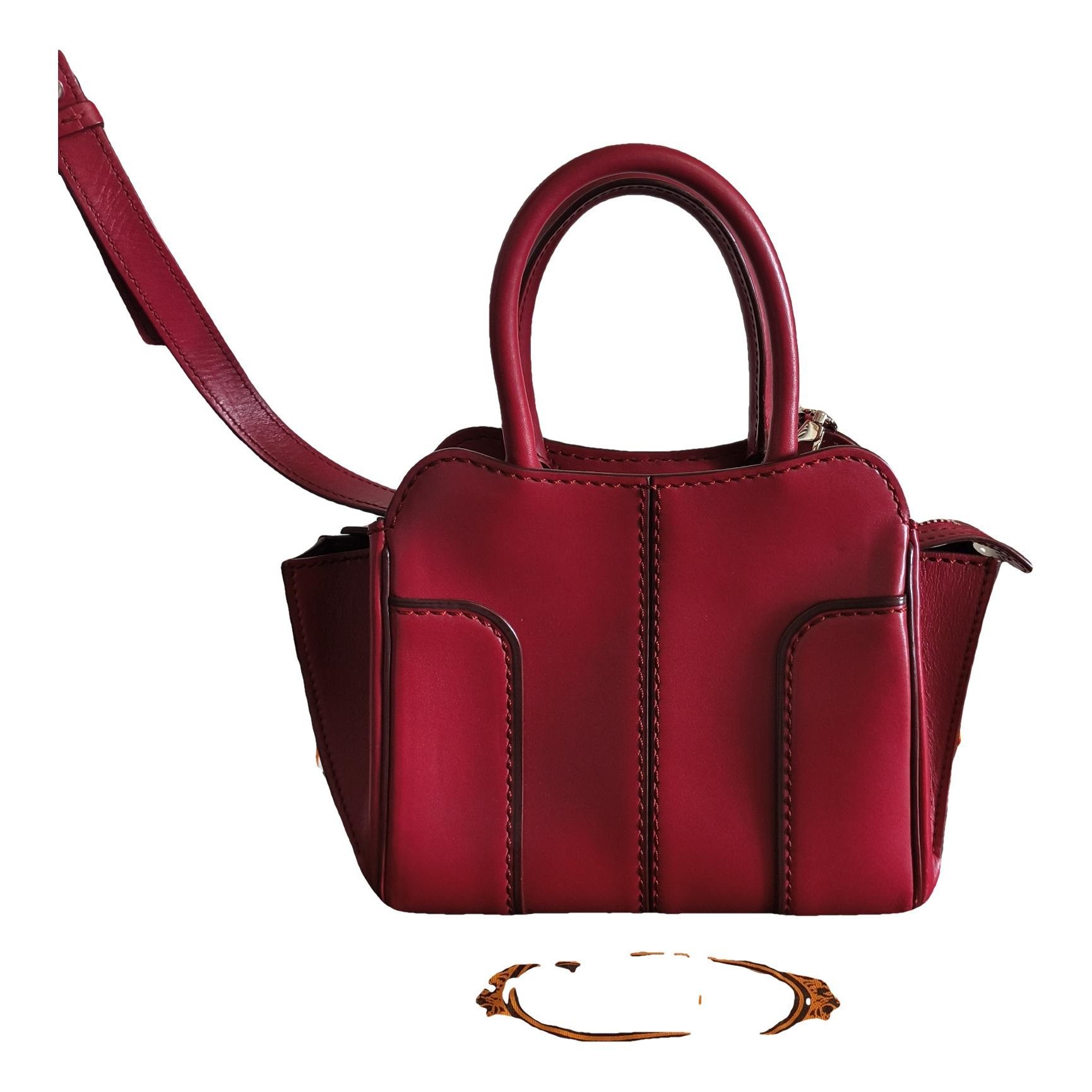 Leather crossbody bag