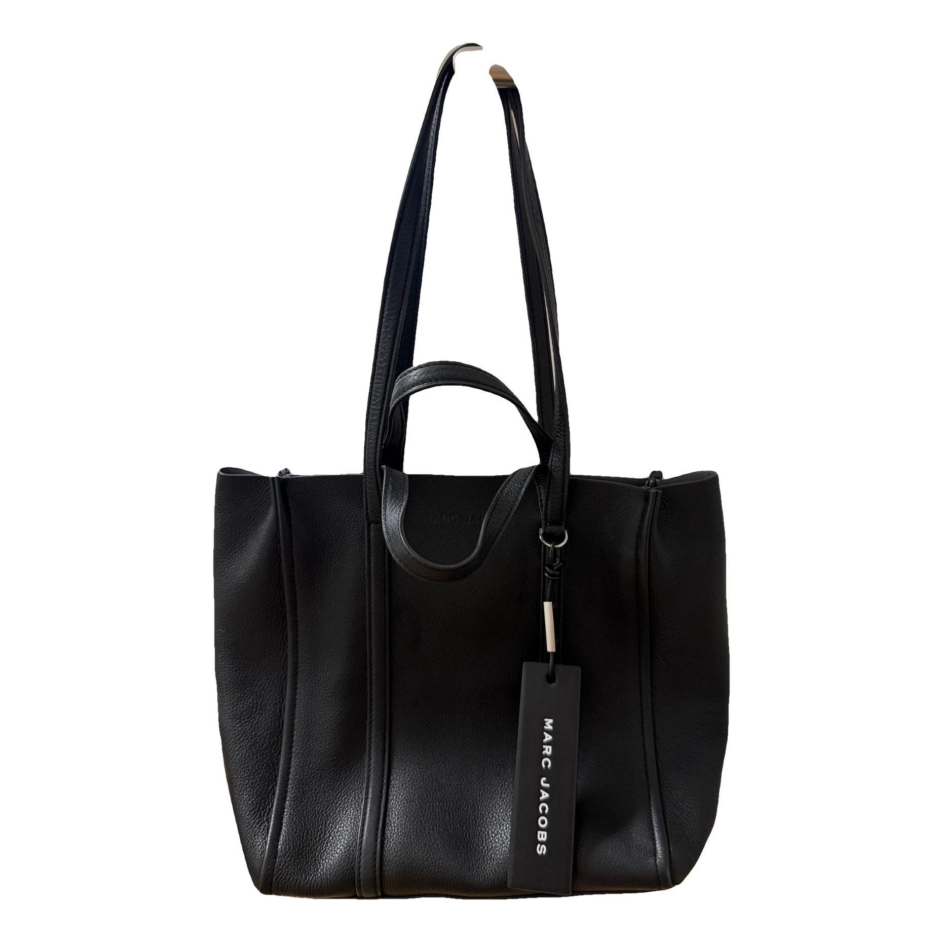 The Tag Tote leather tote