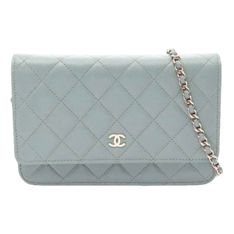 Wallet On Chain Timeless/Classique leather crossbody bag