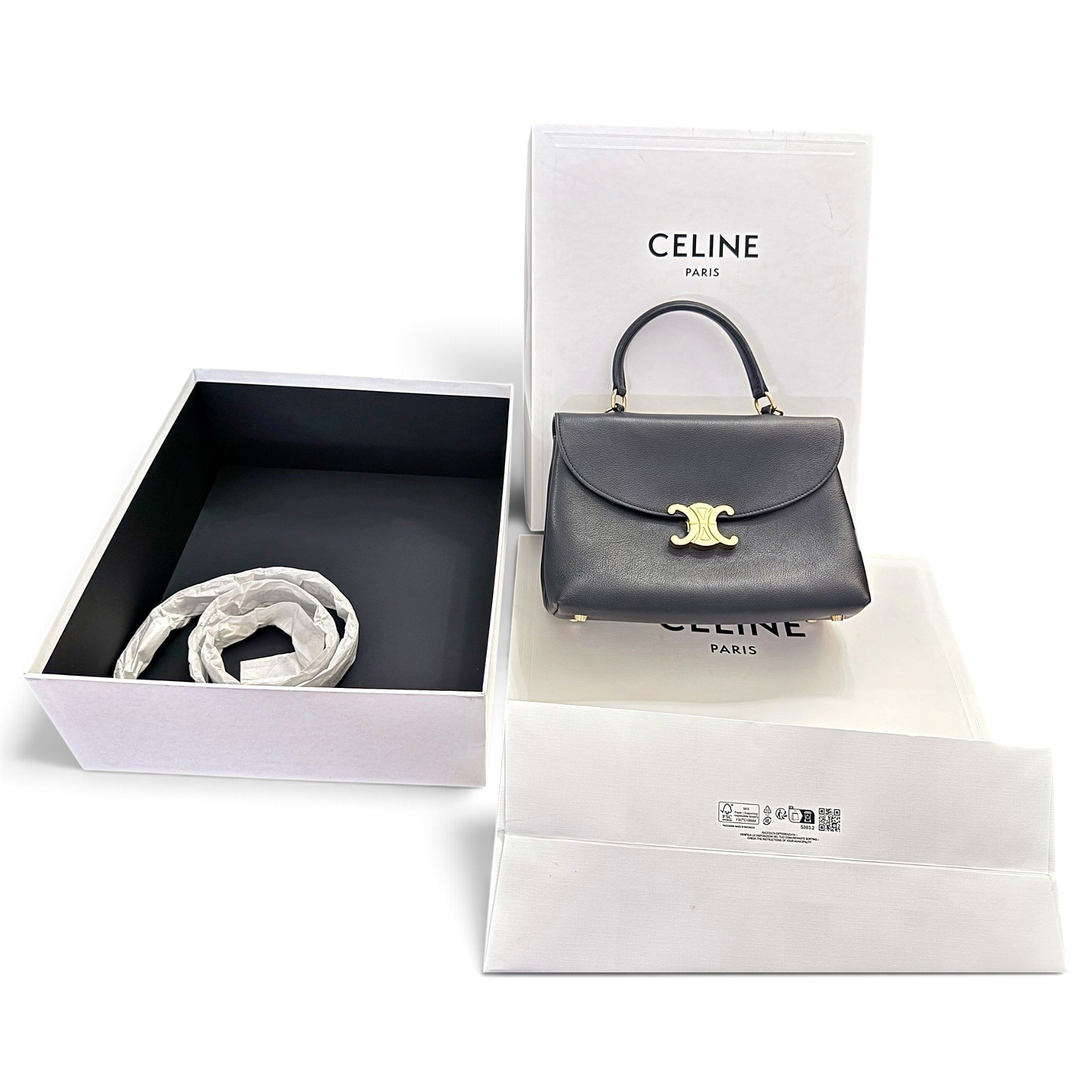 Nino leather handbag