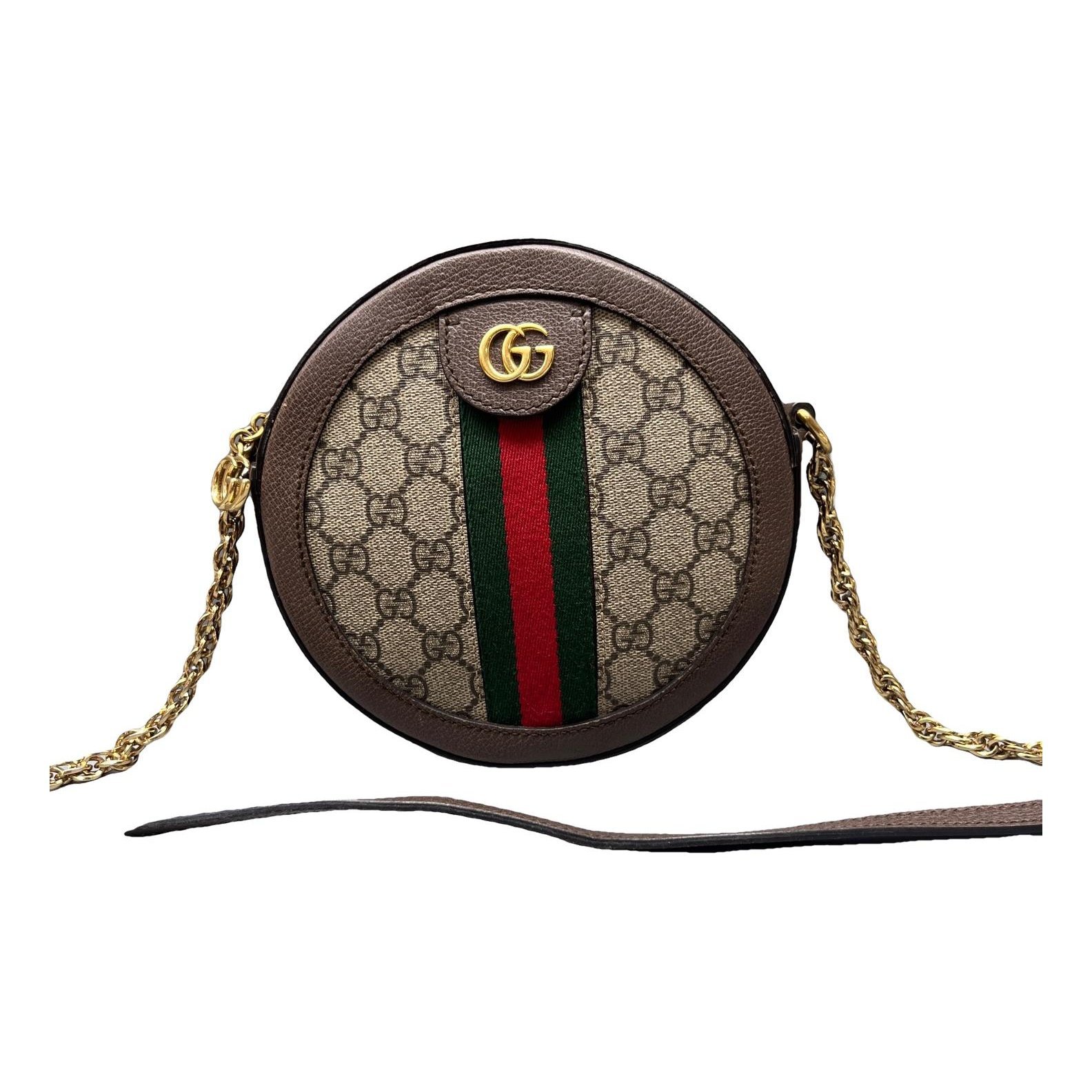Ophidia Round cloth handbag