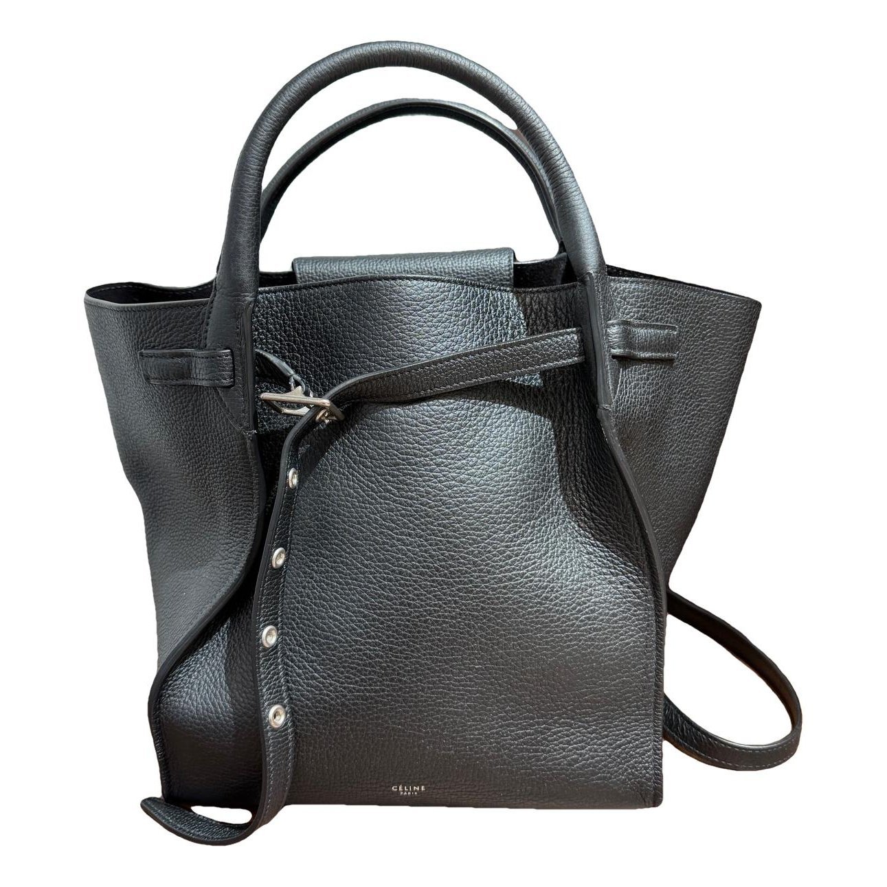 Big Bag leather handbag