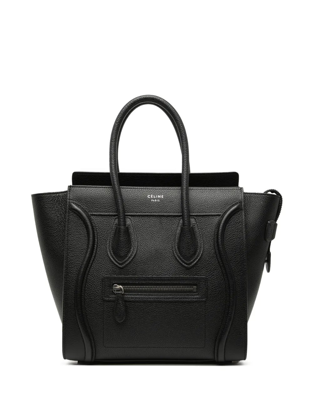 2018 Mini Grained Calfskin Luggage tote bag