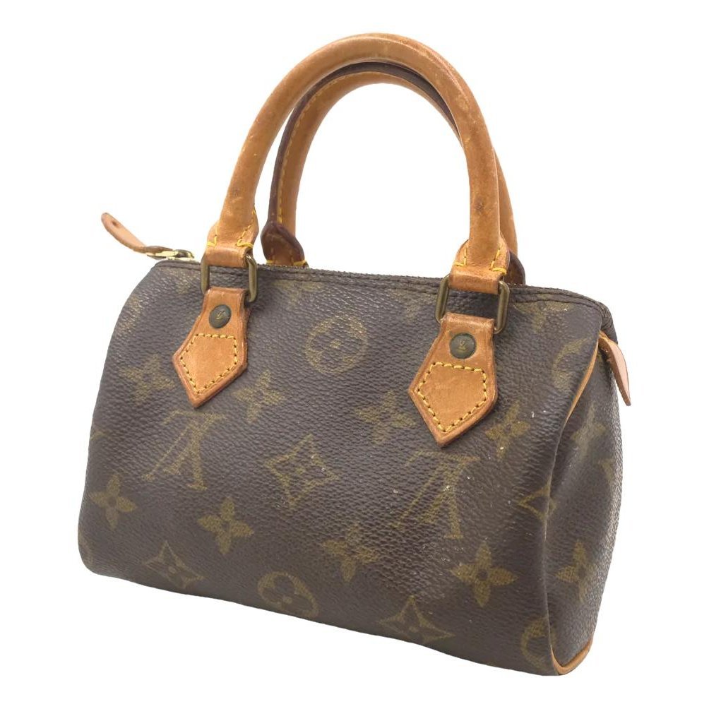 Nano Speedy / Mini HL leather handbag