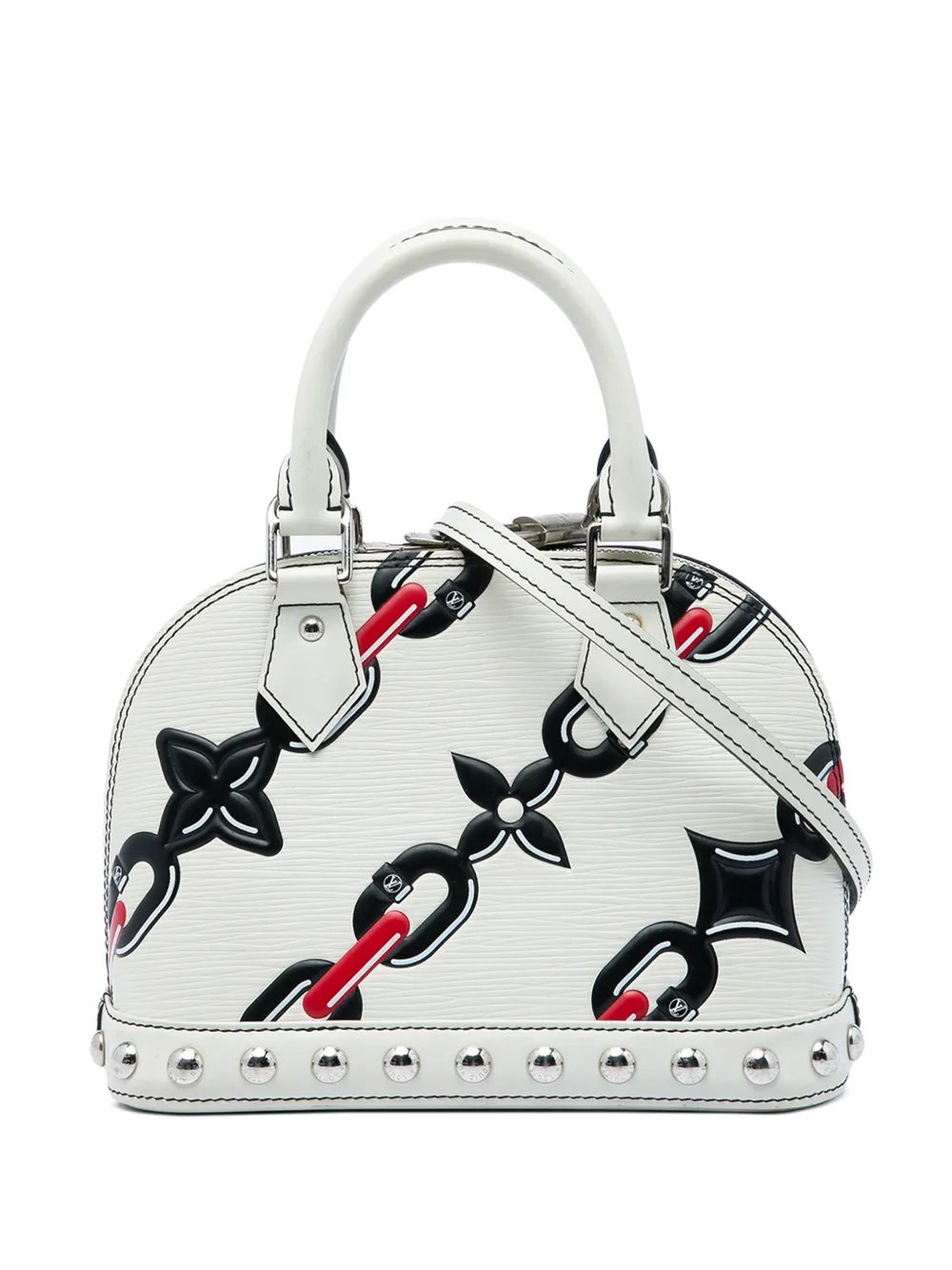 2015 Epi Chain Flower Alma BB satchel